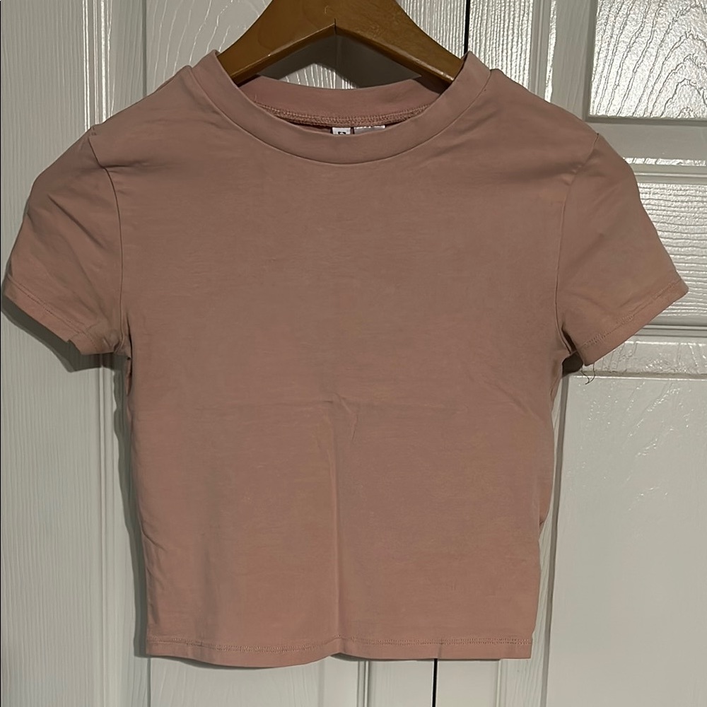 H&M Soft Pink Women's Crop Top
